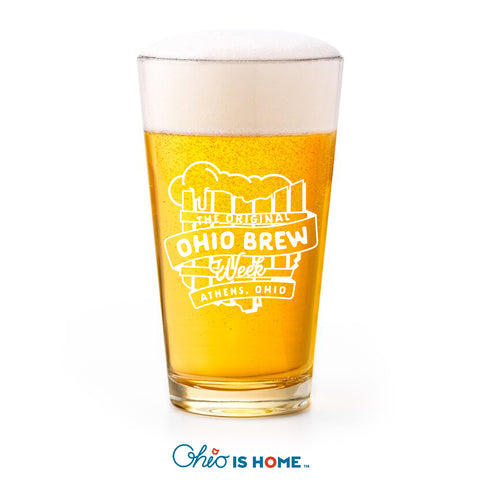 Original Ohio Brew Week Pint Glass