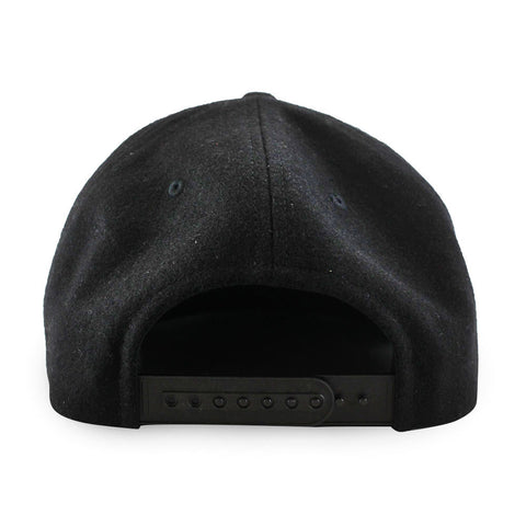 Cursive Ohio Flatbill Hat - Black