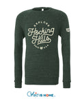 Ohio is Home Explore Hocking Hills Sweatshirt in Forest Green