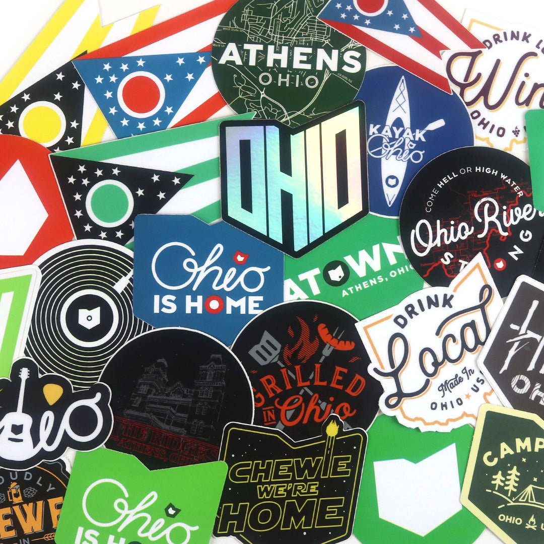 Ohio Stickers vinyl sticker | Made in Ohio – Ohio is Home