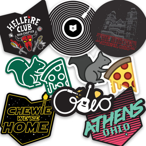 Vestlig Grundlæggende teori trappe Pop Culture Stickers – Ohio is Home