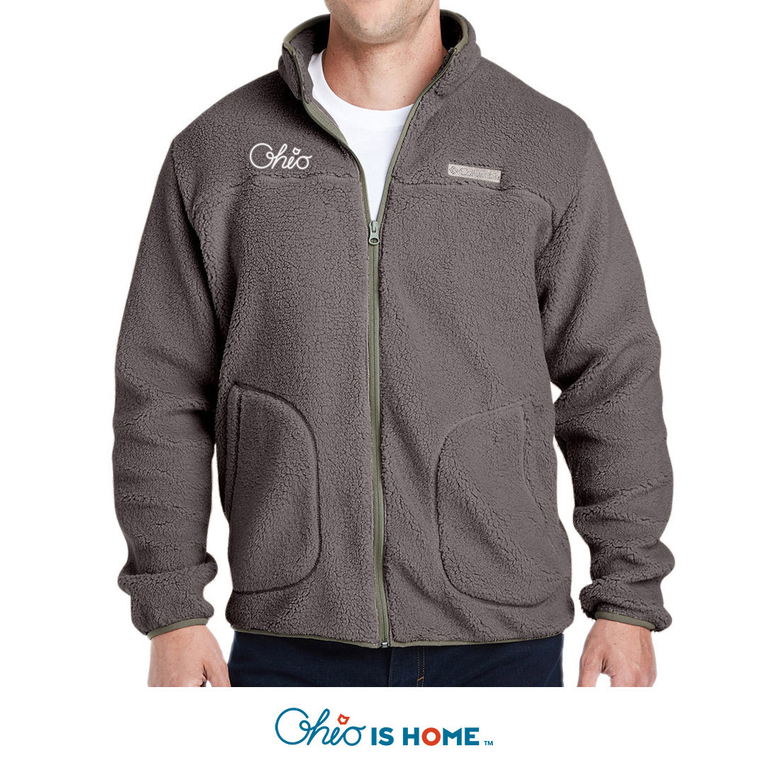 Cursive Ohio Embroidered Zip – Ohio is Home