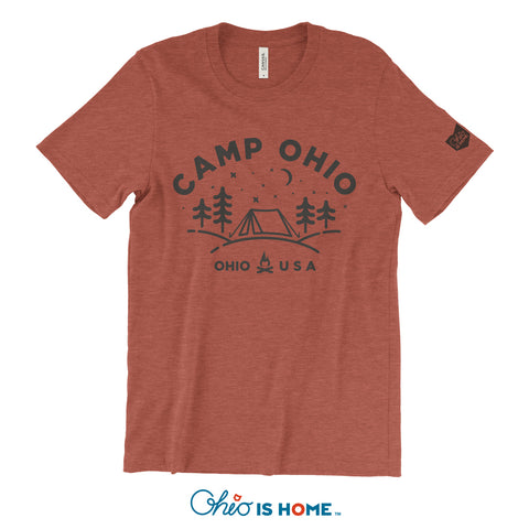 Camp Ohio Tshirt - Clay