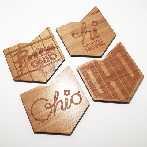 Ohio is Home Coasters – Cherry