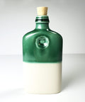 Ohio is Home Flask Green and White - Back