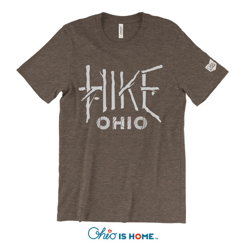 Hike Ohio Tshirt - Brown