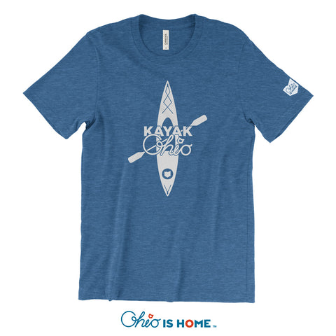 Kayak Ohio T-Shirt - Blue