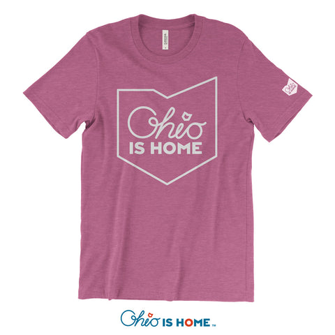 Ohio is Home Tshirt - Pink