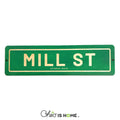 Mill Street Athens Ohio Sign