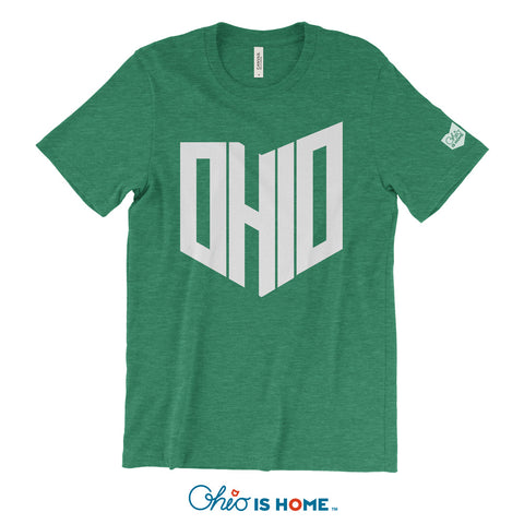 OHIO State Shape Tshirt - Green