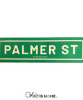 Palmer Street Athens Ohio Sign