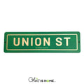 Union Street Athens Ohio Sign