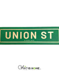 Union Street Athens Ohio Sign