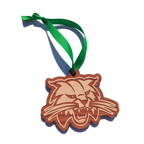 Ohio U Attack Cat Ornament