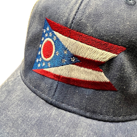 Ohio Flag Hat