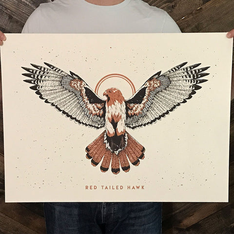 Red Tailed Hawk Print